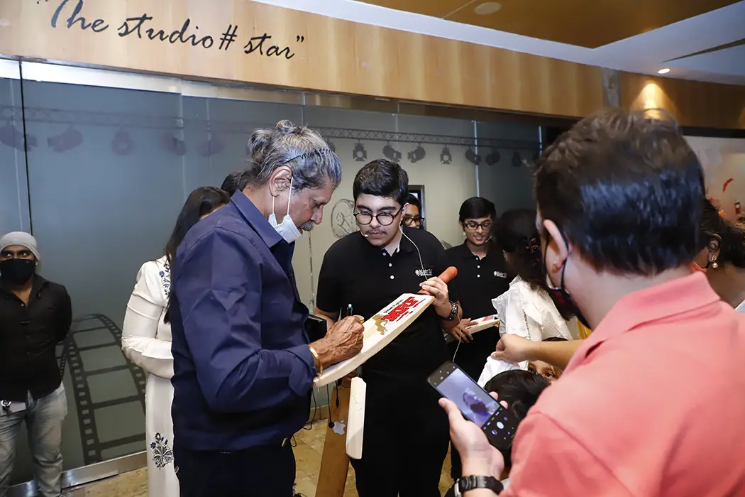 Kapil Dev at Kanakia Schools Master Talk