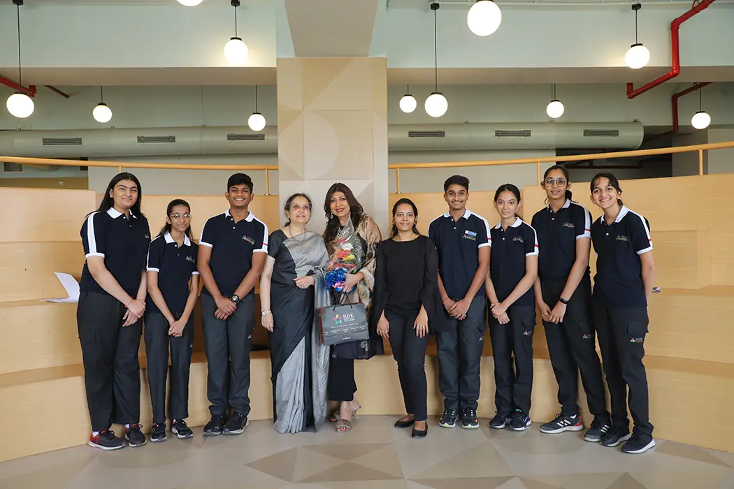 Vibha Bakshi at Kanakia School Master Talk